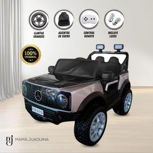 Carro a  Batería Para Niños Mercedes Benz Toyin Gris