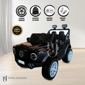 Carro a  Batería Para Niños Mercedes Benz Toyin Negro
