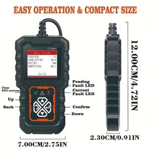 Escáner de Código OBD2 CY3001 de diagnóstico