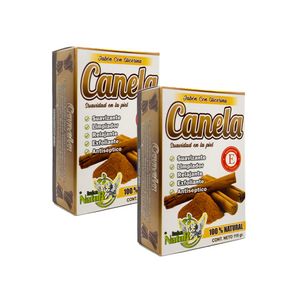 Jabón con Glicerina de Canela 110gr 2Uni