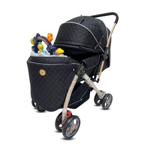 Coche Cuna Musical de Lujo Summer Day Negro