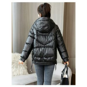 Casaca Acolchada Puffer Metálico