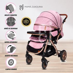 Coche Cuna De Lujo Sunday Dreams Rosado