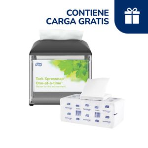 Dispensador Tork Xpressnap Café Negro + Carga