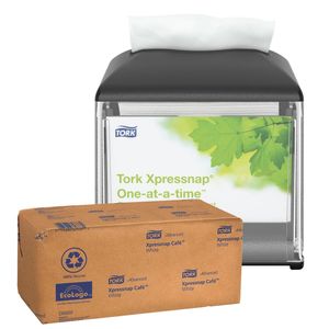 Dispensador Tork Xpressnap Café Negro + Carga