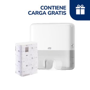 Dispensador Papel Toalla Interfoliada Tork + Carga