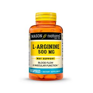 Vitamina L-Arginine 500 Mg X 60 Cápsulas Mason