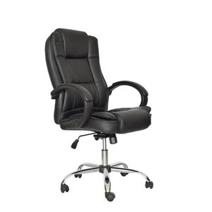 Silla de Oficina Ejecutiva Massiel color Negro Giratoria TU MESITA