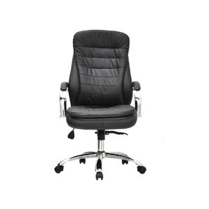 Silla Gerencial de Oficina Goliat color Negro Giratoria TU MESITA