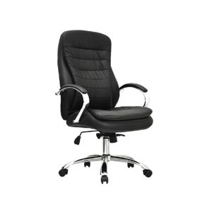 Silla Gerencial de Oficina Goliat color Negro Giratoria TU MESITA