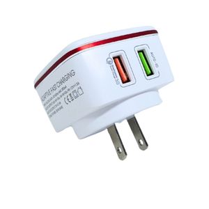 Adaptador Enchufe De Viaje -Multipuerto - K 26 USB x2 Entradas 30 W Krono