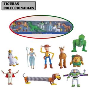 Muñecos de Jebe Toy Story Articulados Set de 9 Modelo 1