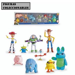 Muñecos de Jebe Toy Story Articulados Set de 9 Modelo 2