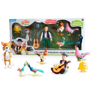 Set de Figuras Articulables La Granja de Zenón 7 pcs