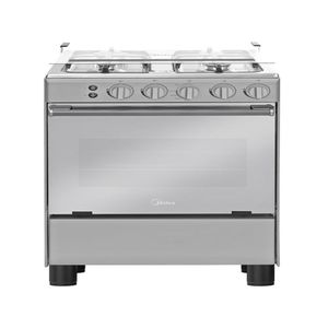 Cocina a Gas MIDEA  4 Quemadores MGS24FS2LAAMB SILVER