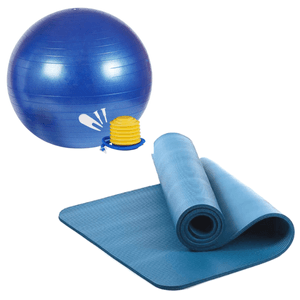 Mat de Yoga Grueso 15mm  Pelota de 65mm Bolso