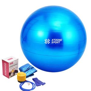 Pelota Bobath yoga y pilates Xtreme de 75 cm + inflador