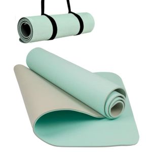 Mat de Yoga Antideslizante Profesional  4mm Verde