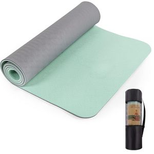 Mat de Yoga Antideslizante Profesional  4mm Verde