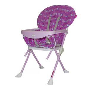 Silla de Comer Badala 2 en 1 Plegable Morado