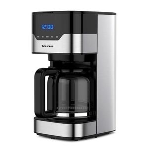 Cafetera Digital Antigoteo TAURUS Alba Digital 900W 1.5LTS Negro