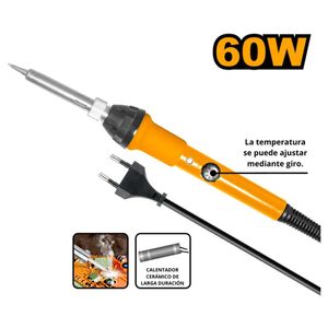Cautín Electrico 60w Industrial Ingco SI016831