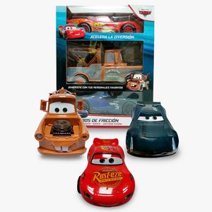 Coches A Friccion Mcqueen Mater Y Jackson Storm Cars