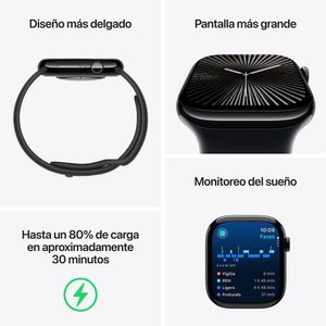 Apple Watch series 10 42m GPS  Jet Black -sport band