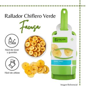 Rallador Chiflero Facusa - CoLor Verde