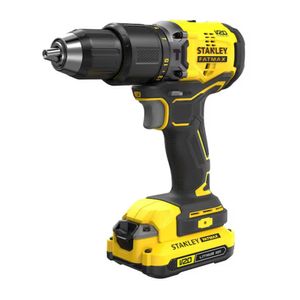 Taladro Percutor + Atornillador de Impacto + Amoladora 20v Stanley SBDI465D2T-B2/SBG700-B2