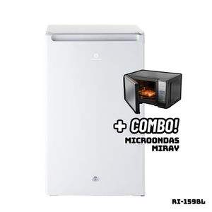 Frigobar INDURAMA 122 Litros RI-159BL Blanco + MICROONDAS HMM-20N