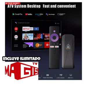 Convertidor Tv Android Certificado tipo FIRE STICK TV BOX