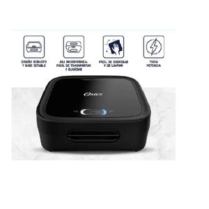 Sandwichera Oster CKSTSM400 Negro