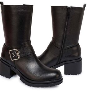 Botín Jodhpur Casual FER-2533 Negro Viale Cuero