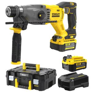 Rotomartillo inalámbrico SDS Plus 20V, BRUSHLESS + 2 baterías 4Ah