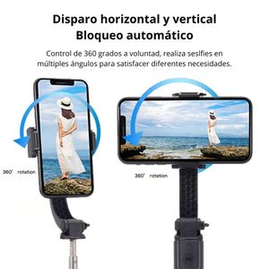 Estabilizador de Celular Bluetooth Gimbal 1 Eje Trípode Palo Selfie H5