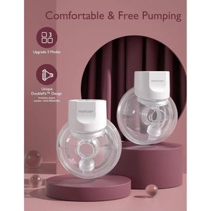 Momcozy | Extractor de Leche Eléctrico S12 Pro Manos Libres Portátil