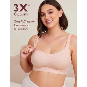 Momcozy | Brasier 3 en 1 para Lactancia y Bombeo