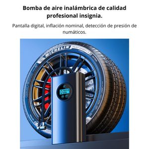 Compresor de Aire Portatil BOSSNEY Inflador Llantas SCK619-3