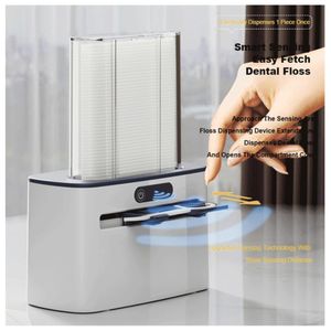 Dispensador de hilo dental eléctrico con sensor inteligente