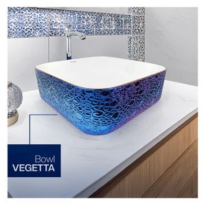 Bowl Rectangular Vegetta - Stone