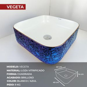 Bowl Rectangular Vegetta - Stone