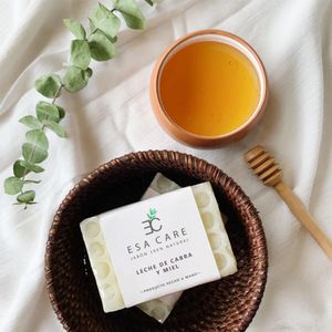 Jabón de Leche de Cabra y Miel