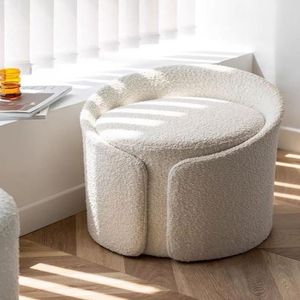 Puff Irene Circular - Beige