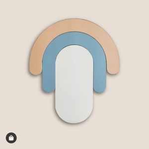Espejo Decorativo Mirriam Forma Curvo Irregular