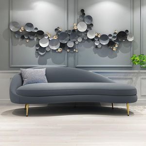 Sofa Curvo Francisca 3 cuerpos Derecho - Gris