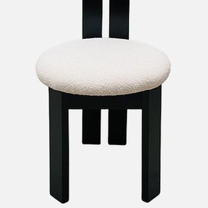 Silla de Comedor Hilton - Negro y Beige