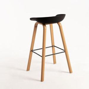 Silla de Bar Misuri Vintage - Negro