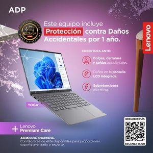Laptop Lenovo Yoga 7  2 en 1 AMD Ryzen AI 7 350 16GB RAM 512GB SSD 14" WUXGA Oled TOUCH + Lapiz Yoga Pen