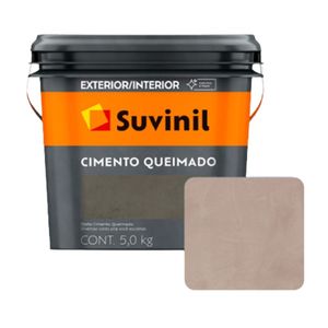 Pintura Cemento Quemado Suvinil Piedra Rosada 5kg